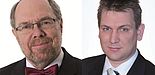 Fotos (Universität Paderborn, Heinz Nixdorf Institut): Prof. Dr. Reinhard Keil und Dipl.-Wirt.-Inf. Christian Schild.