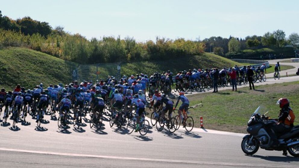 Foto (Heiko Appelbaum): Der Bilster Berg war Austragungsort der Deutschen Rennrad-Hochschulmeisterschaften 2018.