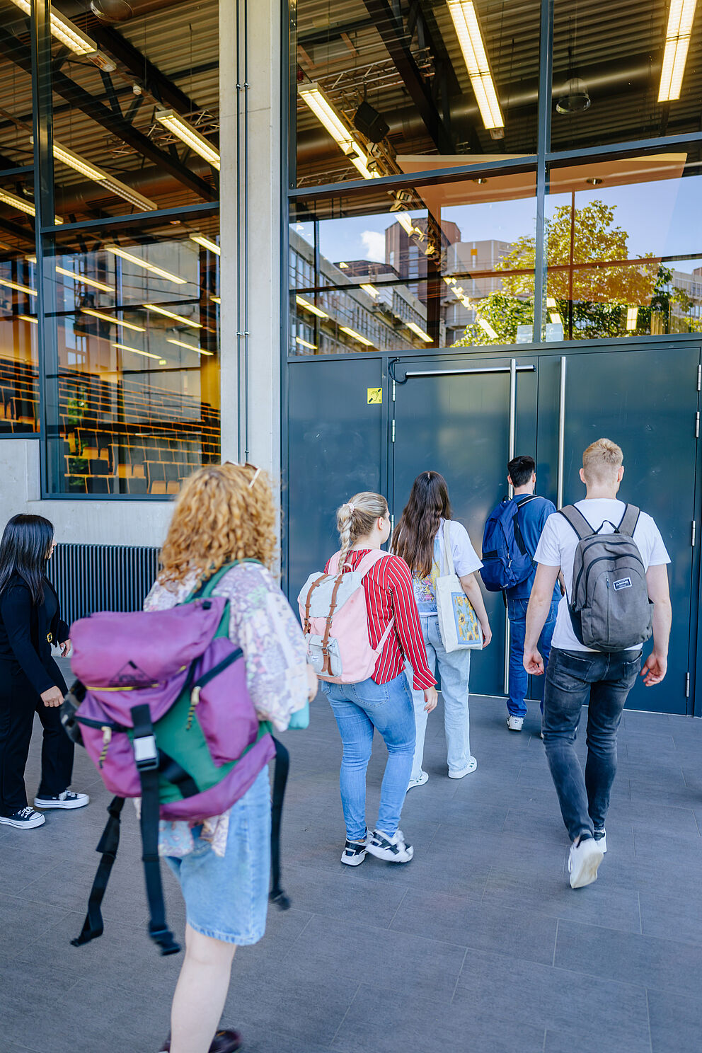 Studierende in der Universität Paderborn
