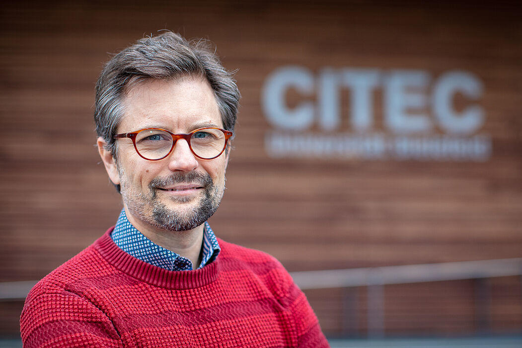 Photo (Bielefeld University, Mike-Dennis Müller): Prof. Philipp Cimiano from Bielefeld University is the deputy spokesperson for the new special research area. 