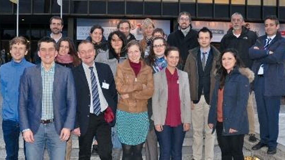 Abbildung: Auftakttreffen in Paderborn: Wissenschaftler des EU-Projekts ANYWHERE.