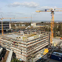 Universität Paderborn Baustelle Gebäude I 15. März 2017