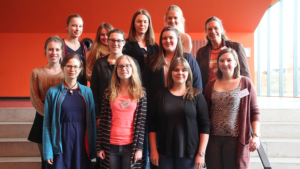 Foto (Universität Paderborn):Teilnehmerinnen des Mentoring-Programms.