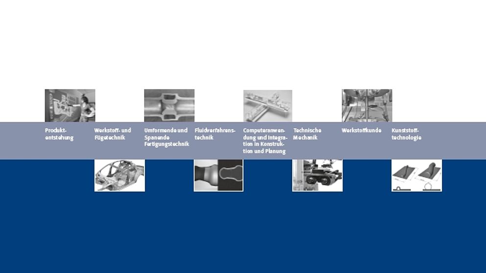 Abbildung: Titelseite des Jahresbericht 2010 der Fakultät für Maschinenbau