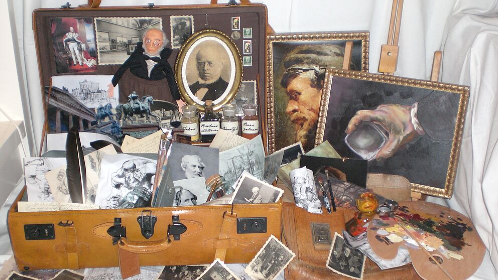 Abbildung: Museumskoffer zu Adolph Menzel und der Alten Nationalgalerie