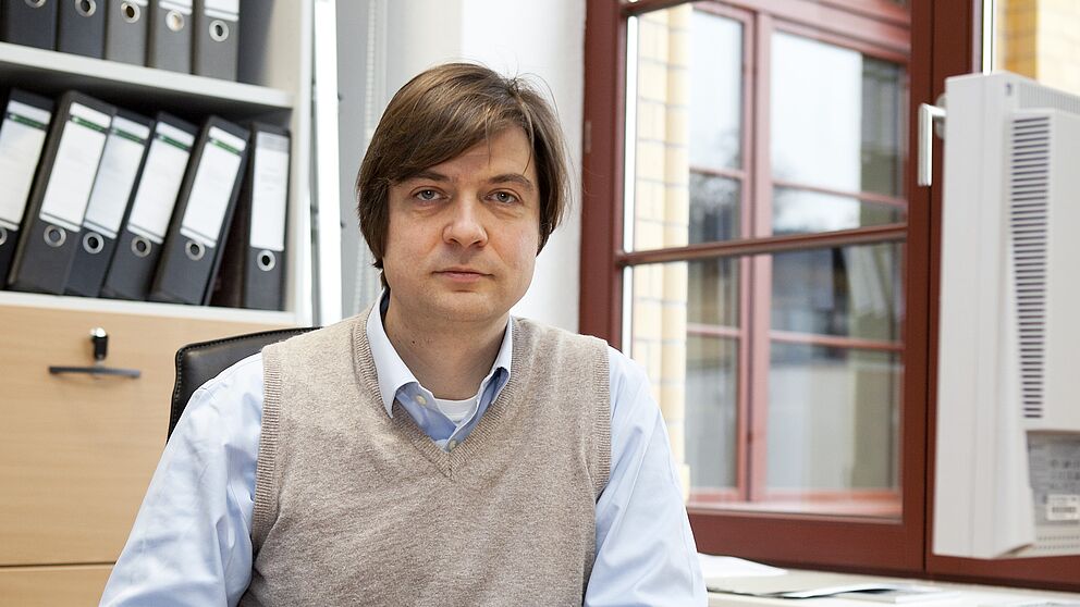 Foto (Die MediaLoge): Prof. Dr. Felix Otto vom Max-Planck-Institut für Mathematik und Naturwissenschaften, Leipzig.