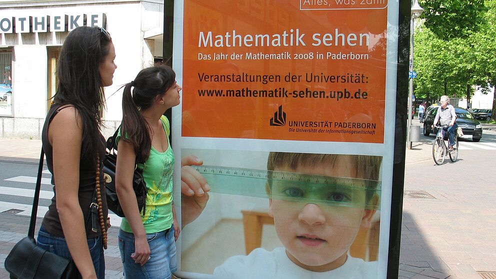 Foto (Ramona Wiesner): „Mathematik sehen“: Dieses Motto nimmt das Institut für Mathematik der Universität Paderborn wörtlich bei einem Fotowettbewerb.