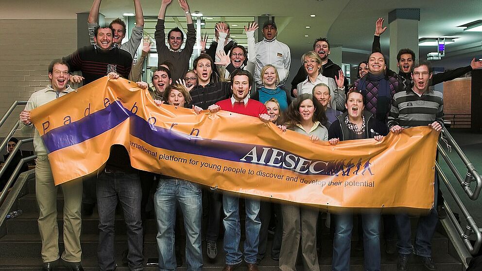 Foto (AIESEC): Spaß an Internationalität: AIESEC ist die größter Studierendenorganisation mit mehr als 30.000 Mitgliedern.