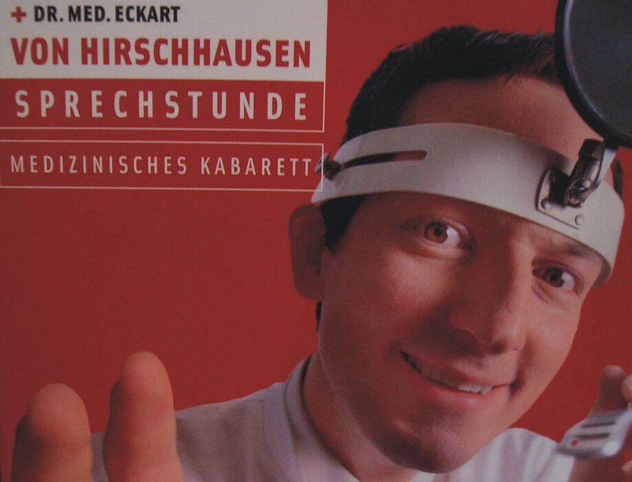 Foto: Dr. Eckart von Hirschhausen will mit seinem Galaprogramm „Fragen Sie Ihren Arzt oder Apotheker“ die Lachmuskeln des Publikums strapazieren.