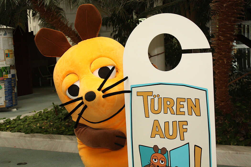 Foto (Universität Paderborn, Patrick Kleibold): Die Maus wird 40.