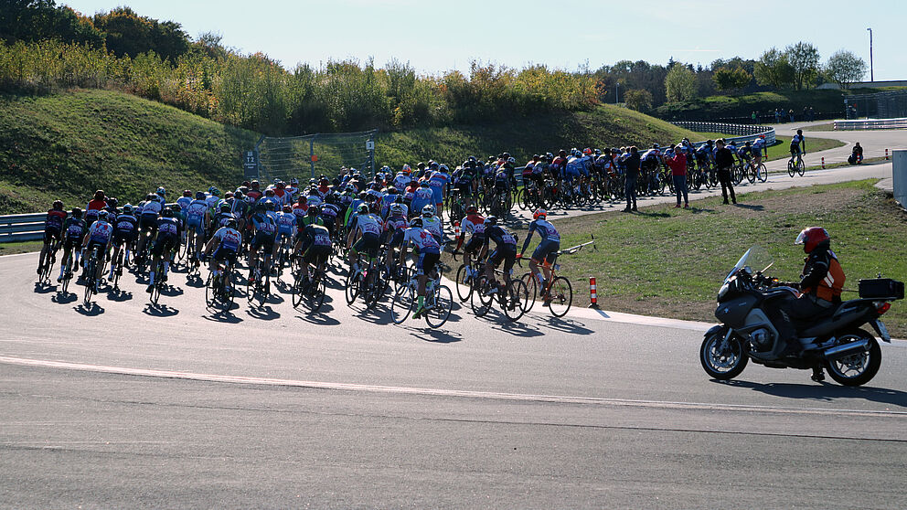 Foto (Heiko Appelbaum): Der Bilster Berg war Austragungsort der Deutschen Rennrad-Hochschulmeisterschaften 2018.