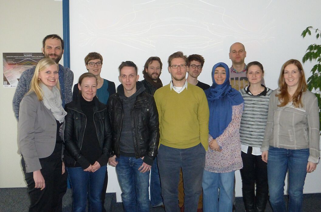 Foto (Universität Paderborn): Die Teilnehmer der Doktorandentagung.