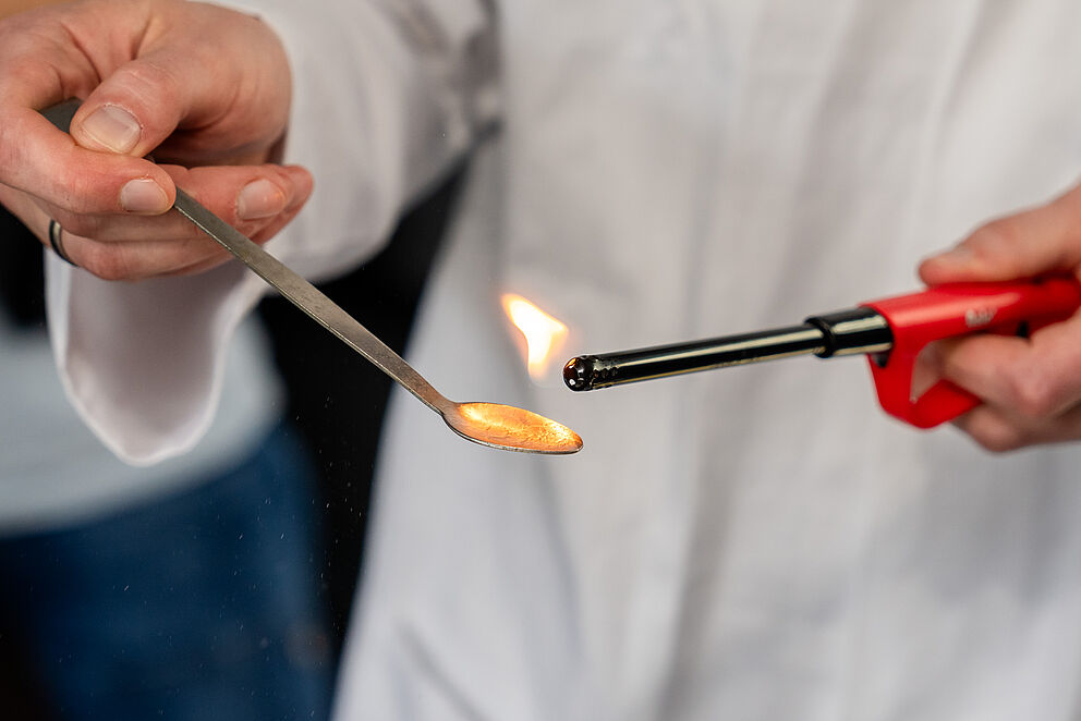 Simulation der Knallgasexplosion