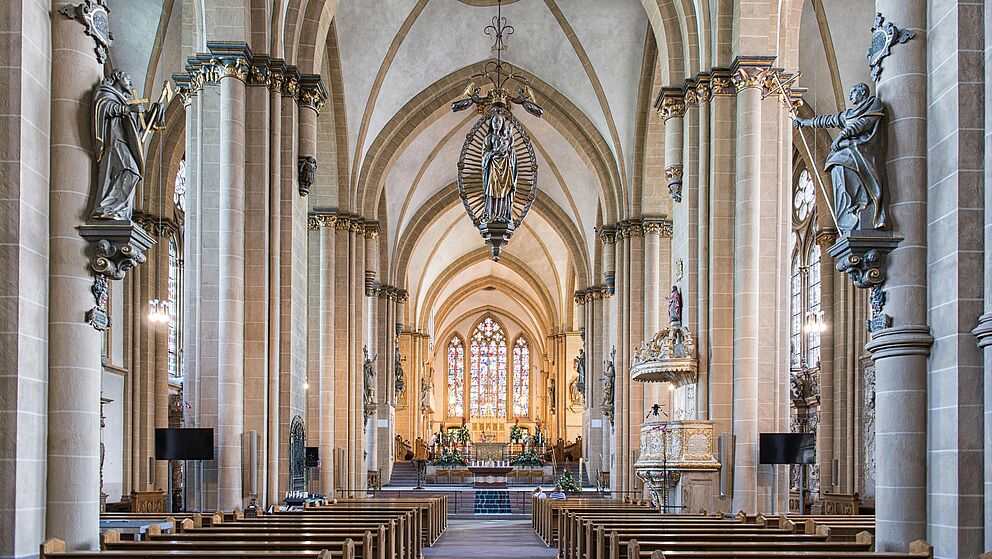 Innenansicht des Paderborner Dom