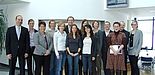 Foto (UNITY AG): v. li.: Matthias Schwarzenberg, Judith Pohlmeier, Christina Parzonka, Pamela Thiele, Corinna Nehus, Markus Schöncke, Sarah Wessling, Hannah Nautsch, Verdi Cengiz, Simone Losch, Prof. Dr. Marc Beutner, Angelina Berisha, Christof Gockel un