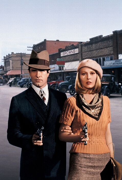 Foto (Neue Visionen Filmverleih): Bonnie und Clyde sind das wohl bekannteste Verbrecherpaar der USA.