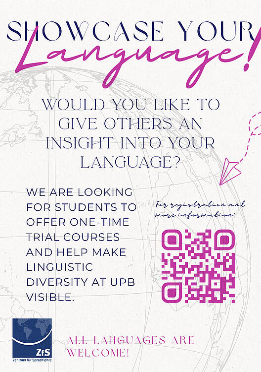 Promotional flyer : information similar to the text on the page