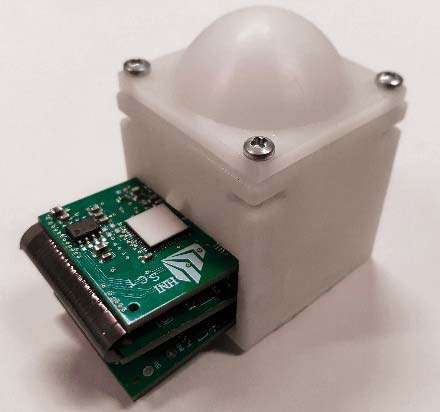 Miniatur-Radar-Modul in Starrflex-Technologie mit Gehäuse