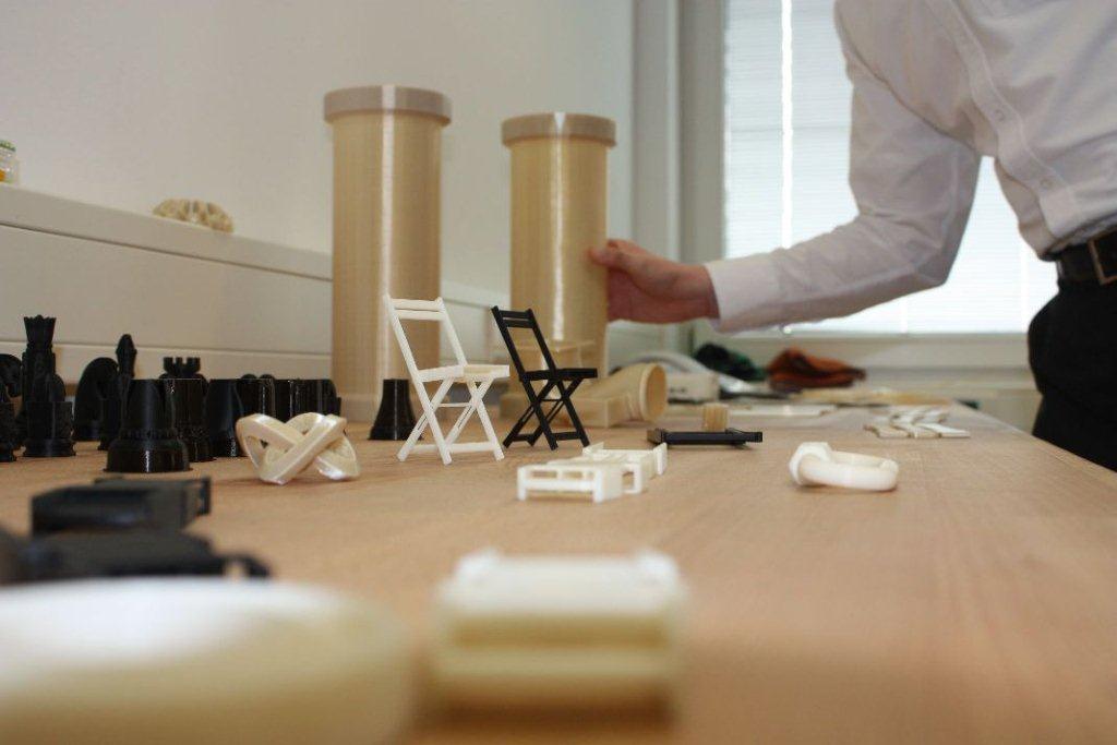 Foto: Forschung zum Anfassen: Einige mit Direct Manufacturing gefertigte Teile.
