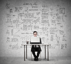 Foto: Die Ausschreibungsunterlagen zum Karikaturenwettbewerb „IT and me“ sind erhältlich auf www.paderborner-wirtschaft.eu.