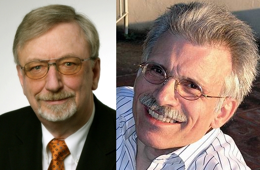 Fotos (Universität Paderborn): Prof. Dr. phil. Dr. h. c. mult. Peter Freese und Prof. Dr. Bernhard Lang