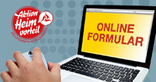 Abbildung: Illustration Online-Formular