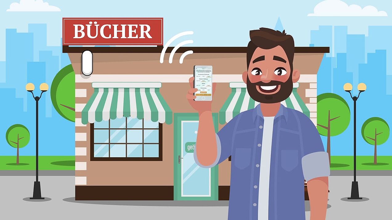 Digitale Einkaufserlebnisse in Innenstädten